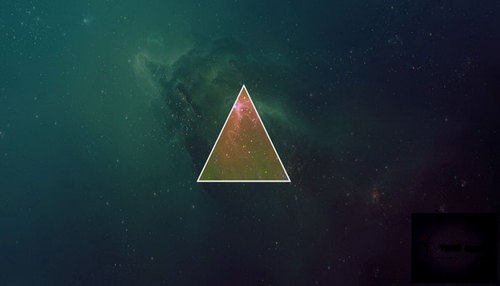 Знак треугольника на Луне